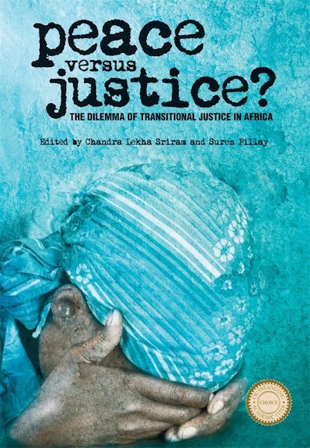 Book cover image for Peace versus Justice? ISBN: 9781847010216